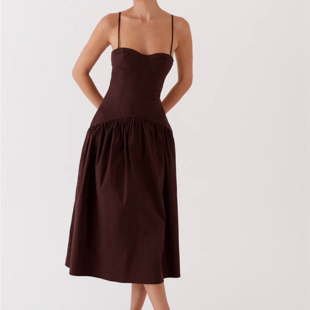 Yvette Corset Midi Dress